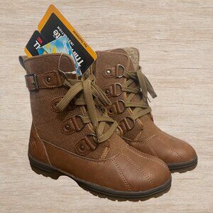 NEW Outdoor Brown Boots Women's Size 6 Winter Snow 3M Thinsulate Colorado Camel